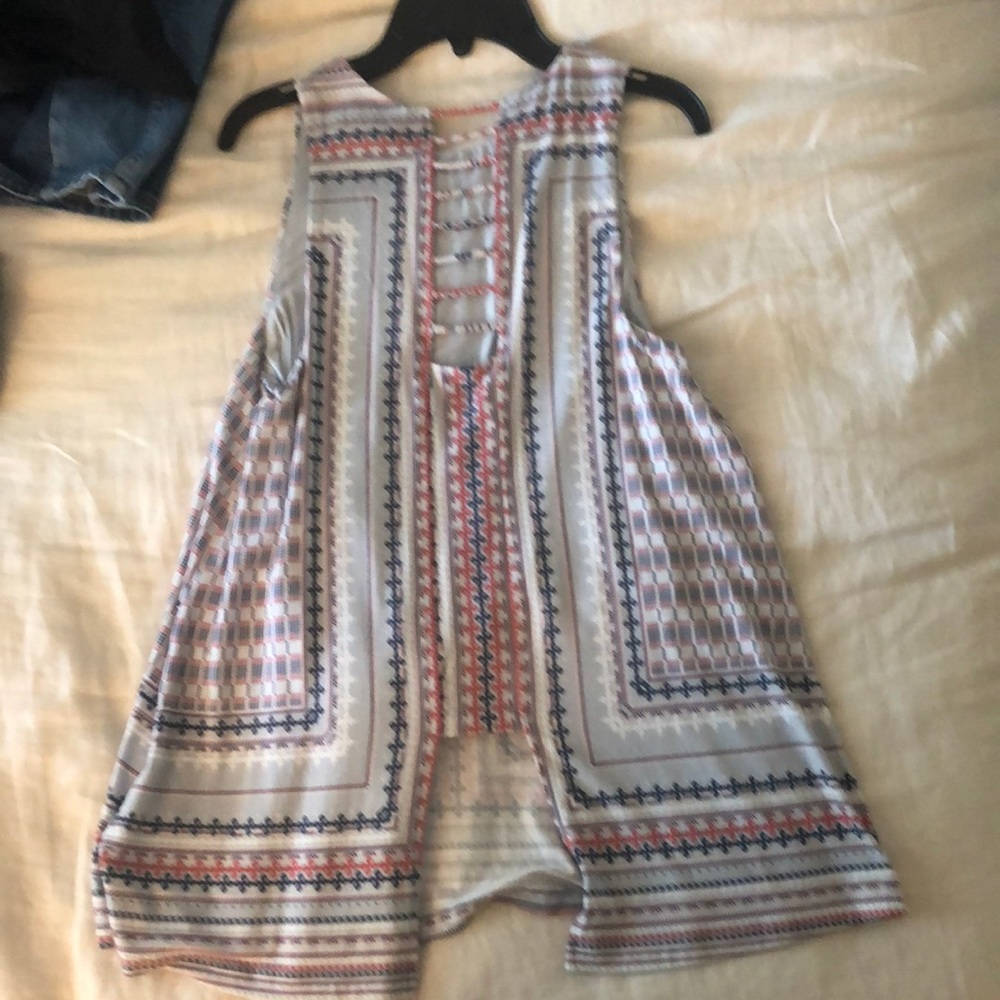 Patterned tank top - Picture 2 of 3